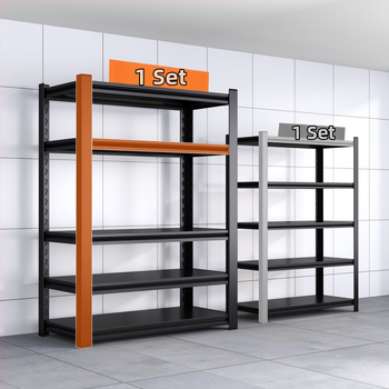 Kovový kuchynský regál, viacposchodový, 3–7 úrovní, moderný minimalistický štýl, značka Sanwei, model Kitchen shelves