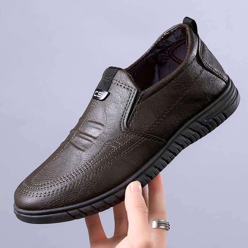 Muške casual tenisice od umjetne PU kože, prozračne i vodootporne (Gornji dio: umjetna PU; Peta: PVC; Uložak PU; Podstava mikrovlakana; Oblik prsta: okrugli)