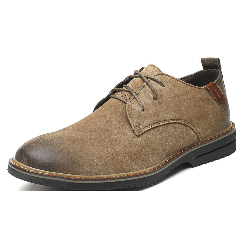 Muške mokasinke od pigskin kože, za poslovne i casual nošenje, okrugli vrh, slip-on, PU ulošak, gumeni potplat, niski potpet 1–3 cm