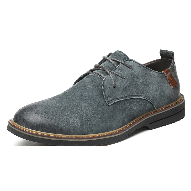 Muške mokasinke od pigskin kože, za poslovne i casual nošenje, okrugli vrh, slip-on, PU ulošak, gumeni potplat, niski potpet 1–3 cm