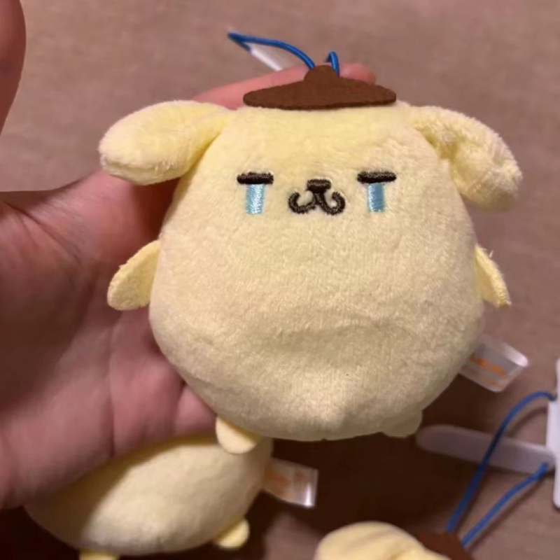 Λούτρινο σκυλάκι με κλιπ για κλειδιά – κλαίγον σκυλί κούκλα, γέμισμα PP βαμβάκι, βελούδινο ύφασμα, κατάλληλο για 14+.