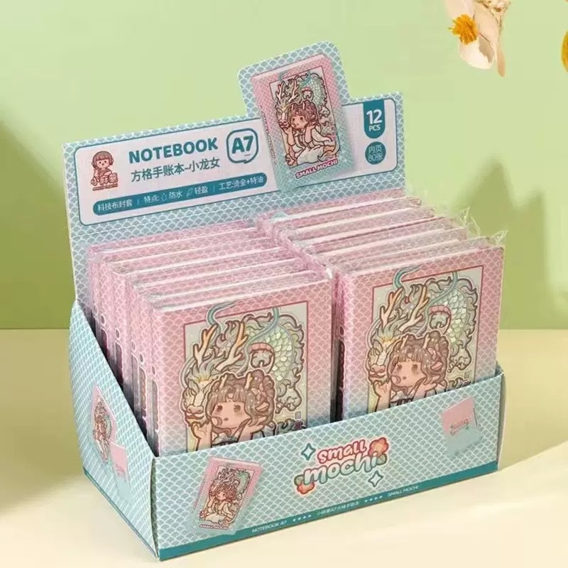 Zi yi — Kapibara karikatura Gashapon mehanizam bilježnica, spiralno uvezivanje, 50–100 stranica