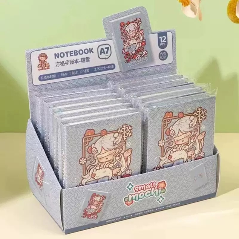 Zi yi — Kapibara karikatura Gashapon mehanizam bilježnica, spiralno uvezivanje, 50–100 stranica