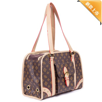 Torba za kućne ljubimce za mačke i pse – PU koža, karirani uzorak, srednja tvrdoća, kapacitet 0,5–3 kg, Royal Want