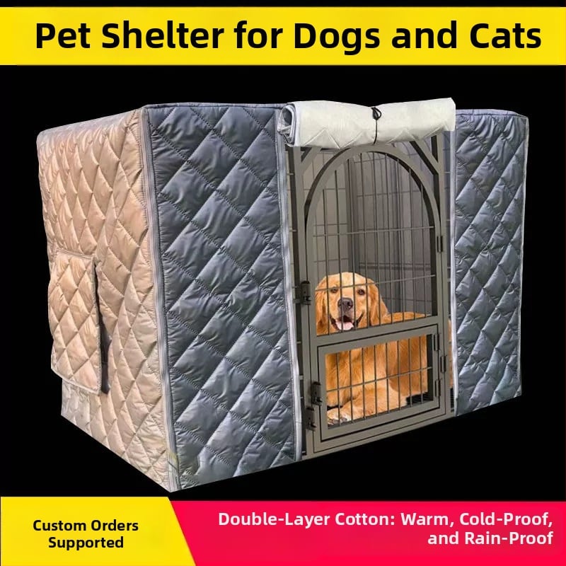 Κάλυμμα κλουβιού σκύλου με μόνωση από PP βαμβάκι — Πάνελ κατοικίδιου για σκύλους; Μάρκα: Άλλο; Μη εισαγόμενο