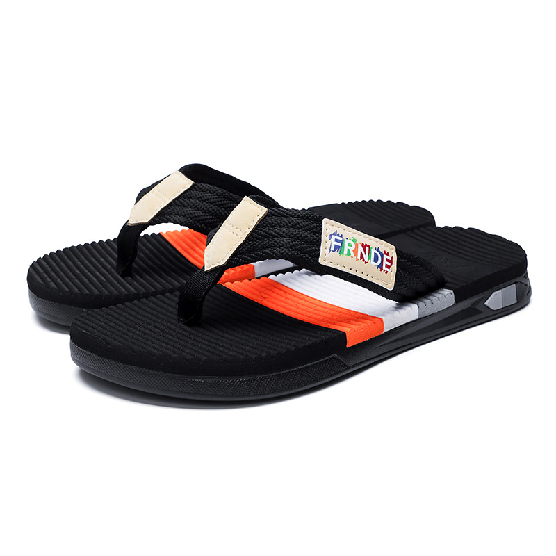 Muške PU sandale s otvorenim prstom, kaiš između prstiju, gumena potplata, casual stil, sve sezone