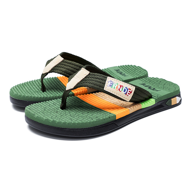 Muške PU sandale s otvorenim prstom, kaiš između prstiju, gumena potplata, casual stil, sve sezone