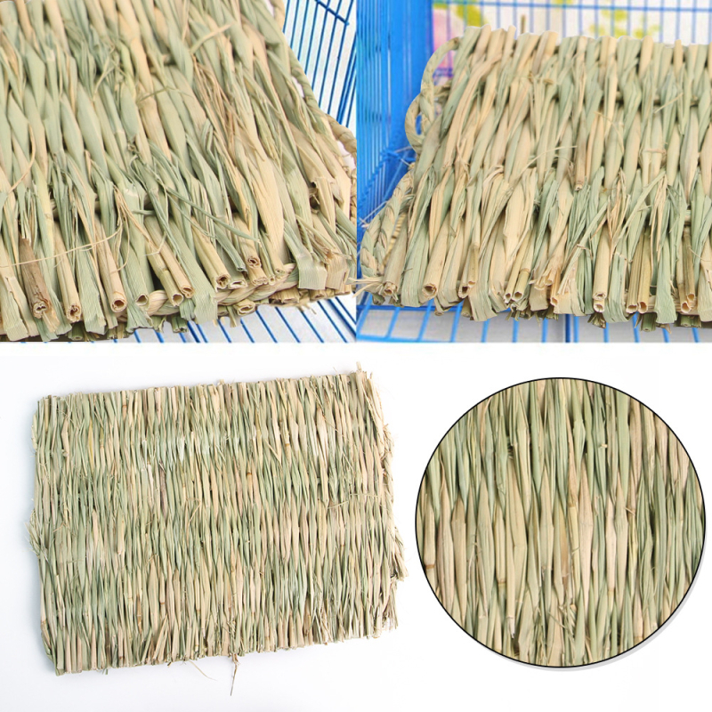 Chotaro Travnata Podloga za Kućne Ljubimce — višenamjenska podloga; Materijal: trava; Korištenje: Seat Cushion, Cage, Cottage, Pet Nest