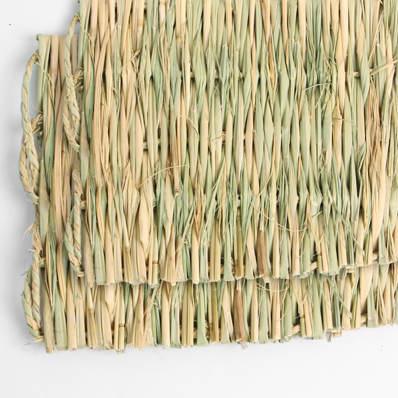 Chotaro Travnata Podloga za Kućne Ljubimce — višenamjenska podloga; Materijal: trava; Korištenje: Seat Cushion, Cage, Cottage, Pet Nest
