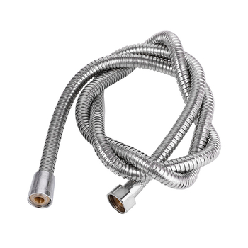 Furtun de duș din oțel inoxidabil – model: tub de duș cu exterior din oțel inoxidabil; presiune nominală: 7; temperatură de funcționare: 50°C; instalare: conectare; stil: modern minimalist