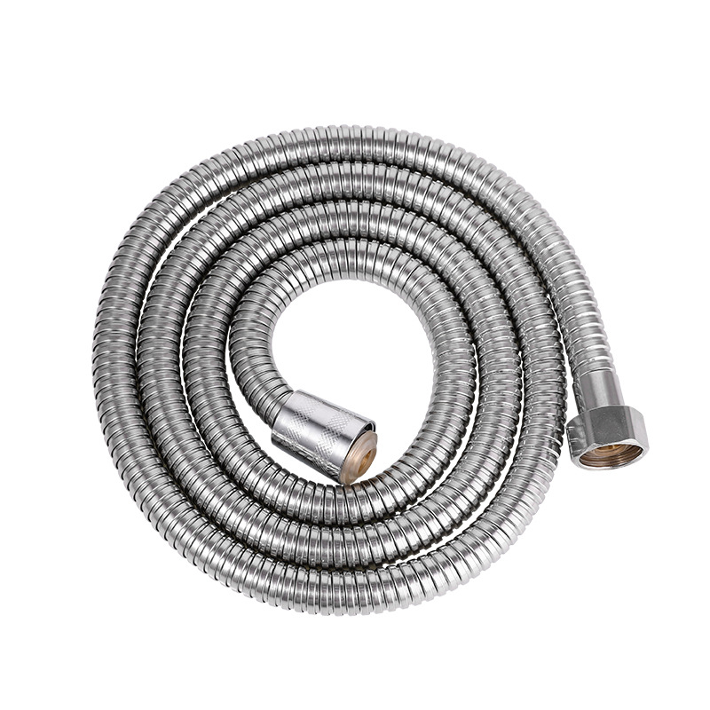 Furtun de duș din oțel inoxidabil – model: tub de duș cu exterior din oțel inoxidabil; presiune nominală: 7; temperatură de funcționare: 50°C; instalare: conectare; stil: modern minimalist