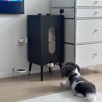 Drvena hranilica za kućne ljubimce za mačke i pse, kapacitet 10 kg, otporna na vlagu, zdrava