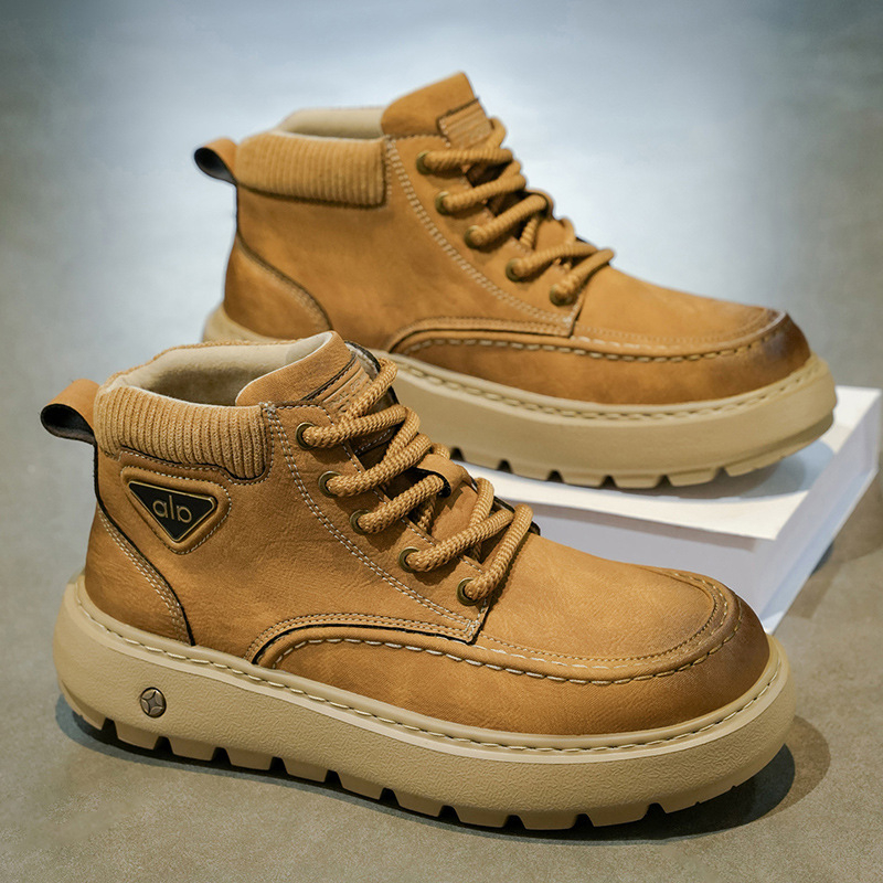 Muške Martin čizme, Vintage/Work boots, gornji dio: mikrovlaknasta koža, gumena potplata, EVA ulošak, mrežasta podstava, srednja visina