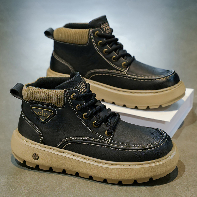 Muške Martin čizme, Vintage/Work boots, gornji dio: mikrovlaknasta koža, gumena potplata, EVA ulošak, mrežasta podstava, srednja visina