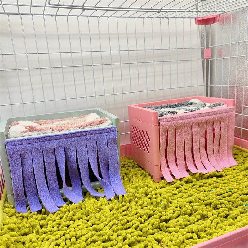 Kutno leglo za male kućne ljubimce, okrugli plastični dizajn, unutarnja upotreba, vodootporna, za hamster