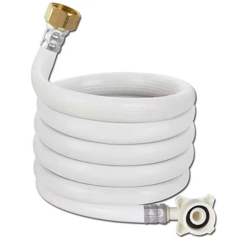 Priključna cijev za perilicu s bakrenim poklopcem, PVC, višestruko vodoinstalacijsko spojene, Model HX-6140, 1.0 MPa, 0–80°C, ručna ugradnja
