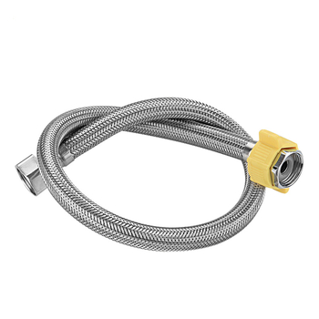 Furtun de alimentare din oțel inoxidabil 304, cu capete duble pentru boiler și toaletă, model 1223, presiune nominală 0,6 MPa, temperatură de lucru 90°C, montaj universal