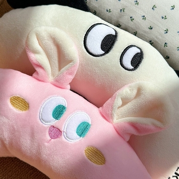 Μαξιλάρι κατοικίδιων σε U-σχήμα, μισοφέγγαρο, βελούδινο, για σκύλους, μάρκα Zhang ke