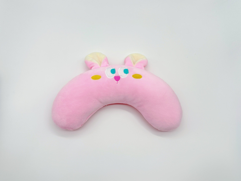 Μαξιλάρι κατοικίδιων σε U-σχήμα, μισοφέγγαρο, βελούδινο, για σκύλους, μάρκα Zhang ke