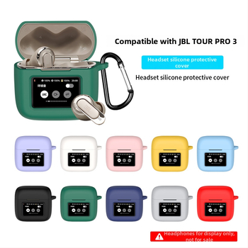 JBL Tour Pro 3 silikónový ochranný obal - mäkké puzdro, vyrazenie, vstrekovanie, univerzálna kompatibilita