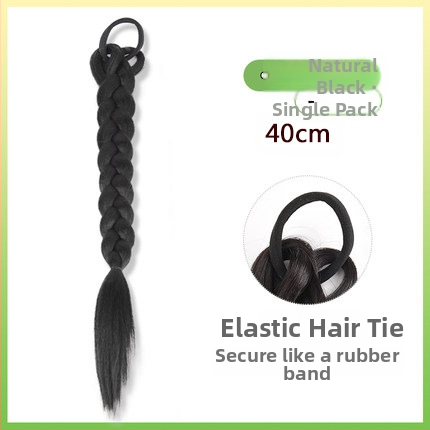 Perika s pletenicama, visokotemperaturna žica, srednje duga kosa, model PY07, za žene, zvjezdani modni stil