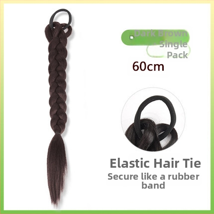 Perika s pletenicama, visokotemperaturna žica, srednje duga kosa, model PY07, za žene, zvjezdani modni stil