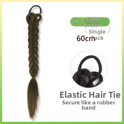 Perika s pletenicama, visokotemperaturna žica, srednje duga kosa, model PY07, za žene, zvjezdani modni stil