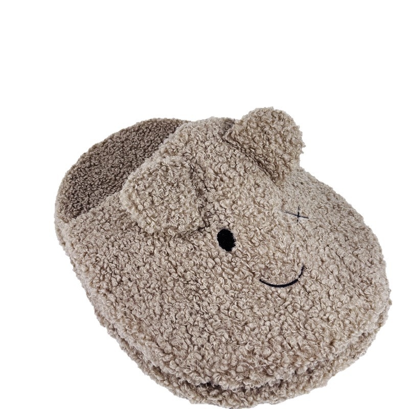 Βελούδινο ημι-κλειστό κρεβάκι-φωλιά για κατοικίδια, αφαιρούμενο και πλένεται, εύκολο στην εγκατάσταση