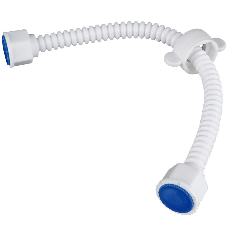 PERT plastični savijeni priključni crijevo za WC i bojler, topla i hladna voda, 4 priključka DN15, spiralni način ugradnje