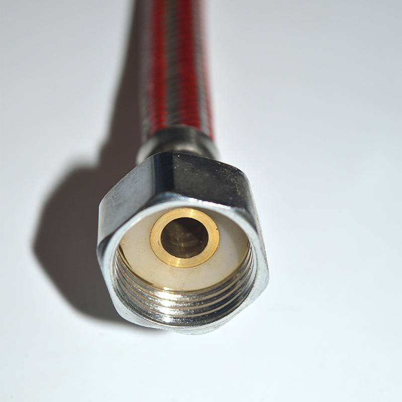 Nehrđajući čelični dovod vode za slavinu, opleten kabel, navojni spoj, 0,8 MPa, 0–100°C, model Gold Wire Hose