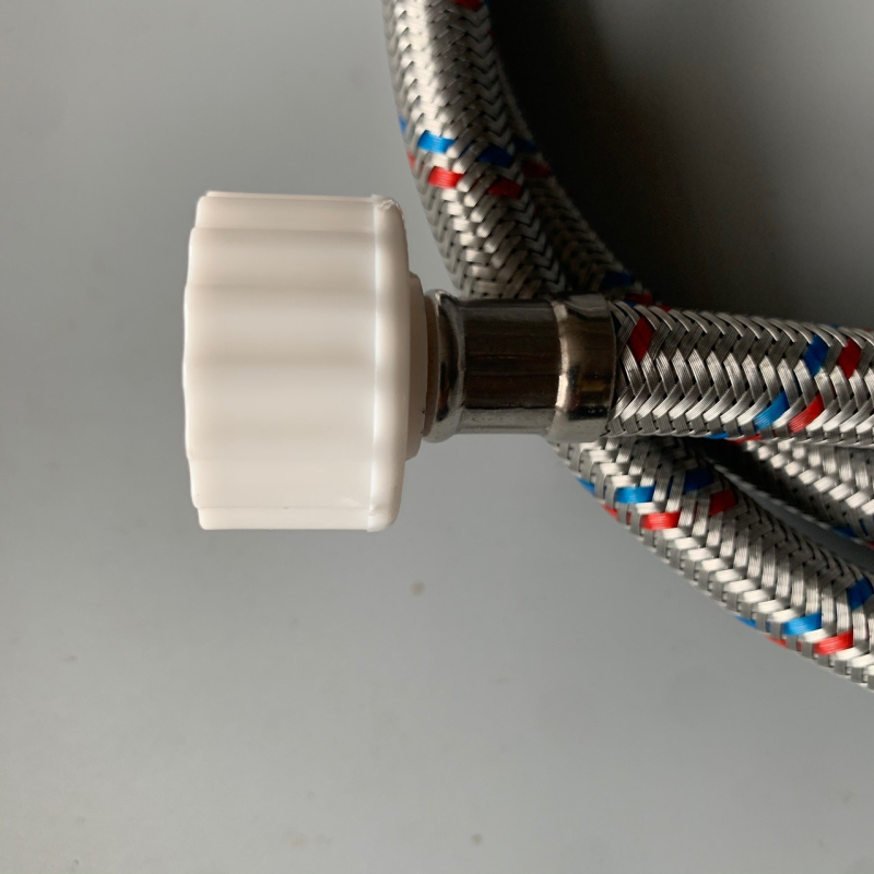 Jishitong 3/4 inčni opleteni dovod za perilicu rublja, aluminijska legura, hladna/topla voda, brzo spajanje, 10 bar, model BZ001
