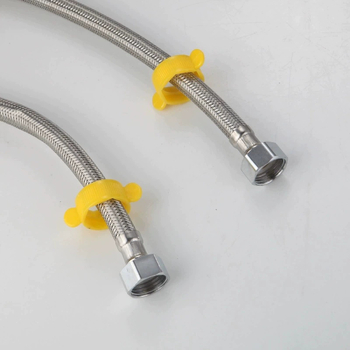 304G оплетен маркуч от неръждаема стомана за вход към водонагревател и тоалетен кран — 0.8 MPa, 0–90°C, ръчен монтаж