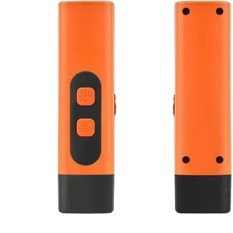 Ултразвуков репелер за кучета с дистанционно обучение, дълъг обхват, средство против лаене за външна употреба, ABS материал