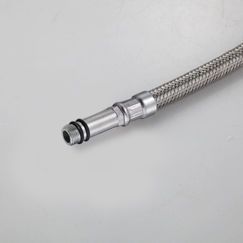 304 nehrđajući čelik opleteni vodovodni spoj za slavinu (topla i hladna voda), model Pointed Tube, ručna ugradnja, Jinlin, radna temperatura 0-90°C