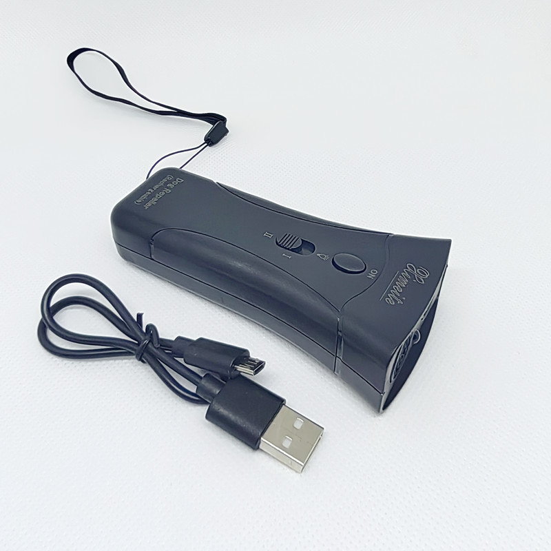 Ultrazvučni uređaj za trening psa - USB punjivi, litijeva baterija, visoka snaga, univerzalna kompatibilnost