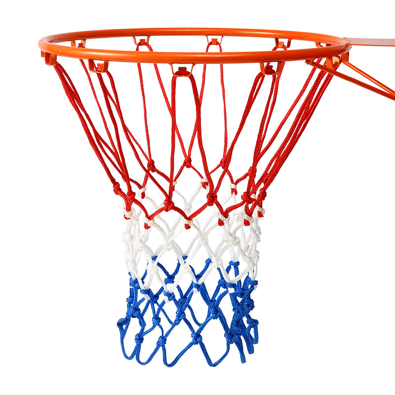 Mreža za koš basketa za ploču, ojačana, materijali: najlon/poliester/polipropilen, viseći tip montaže, kompatibilno s profesionalnim koševima