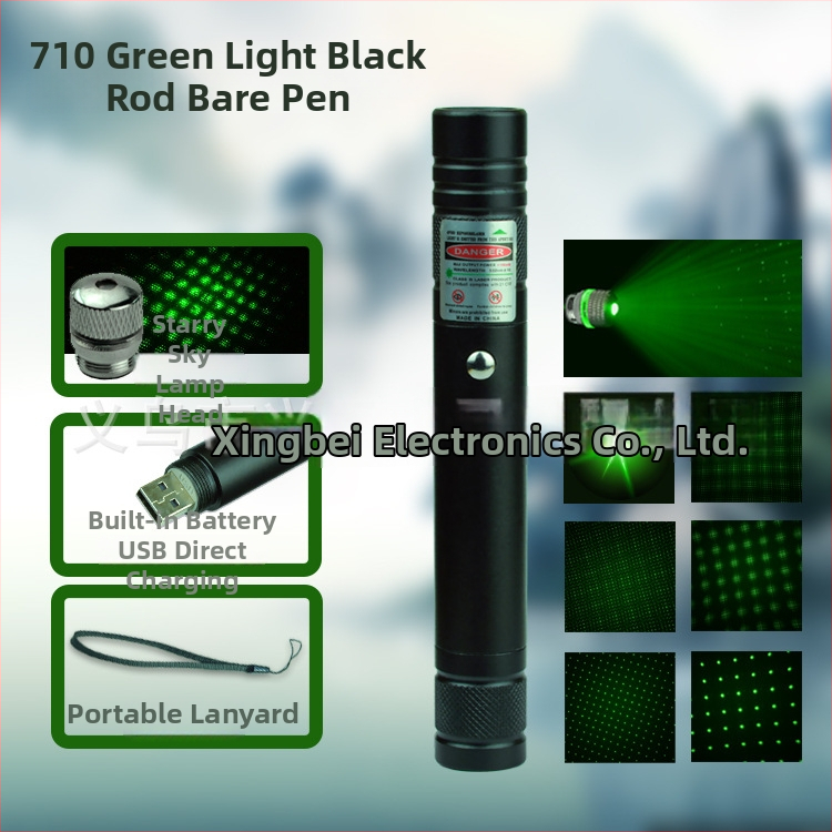 Laser pokazivač u olovci, MTTBCHA, aluminijska legura, Laser710, tisak logotipa