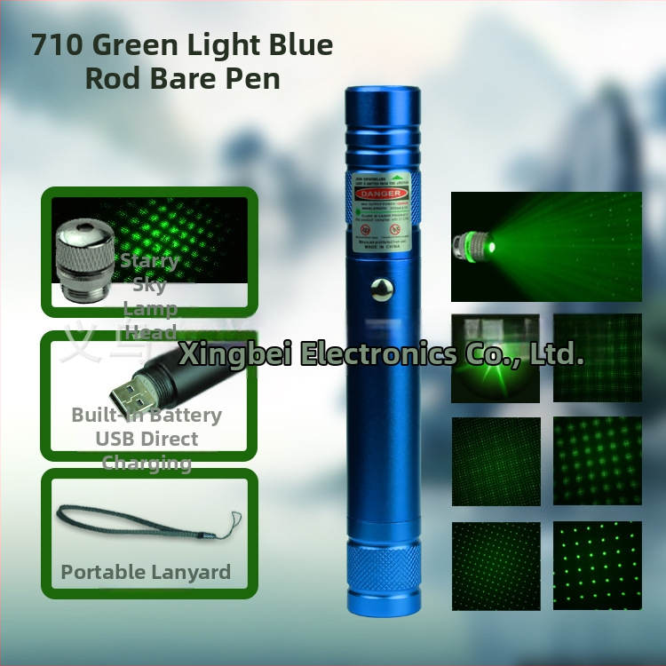 Laser pokazivač u olovci, MTTBCHA, aluminijska legura, Laser710, tisak logotipa