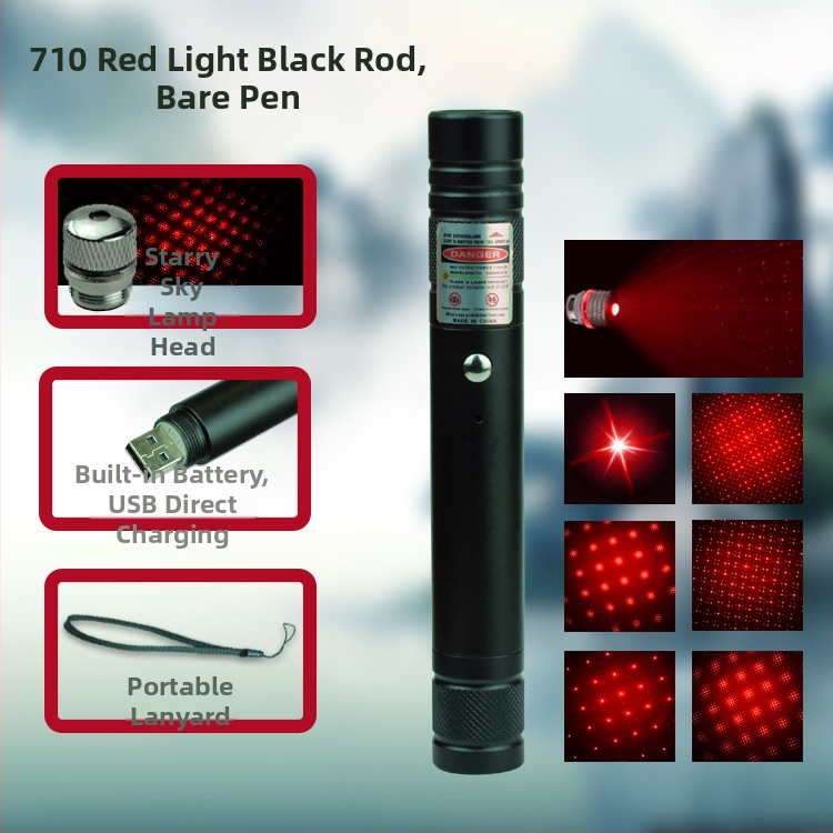 Laser pokazivač u olovci, MTTBCHA, aluminijska legura, Laser710, tisak logotipa