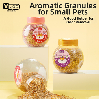 Dezodoračné granule pre klietku pre hamster - yee, jemná formula, dezodorizácia prostredia, 1 krabička