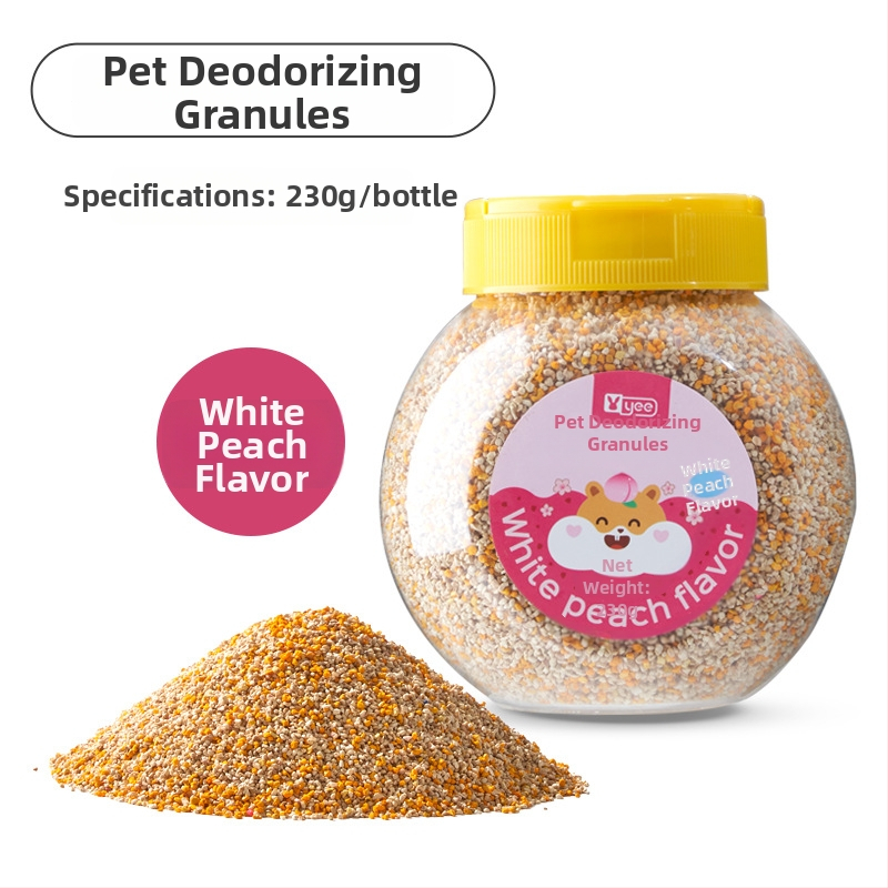 Dezodoračné granule pre klietku pre hamster - yee, jemná formula, dezodorizácia prostredia, 1 krabička