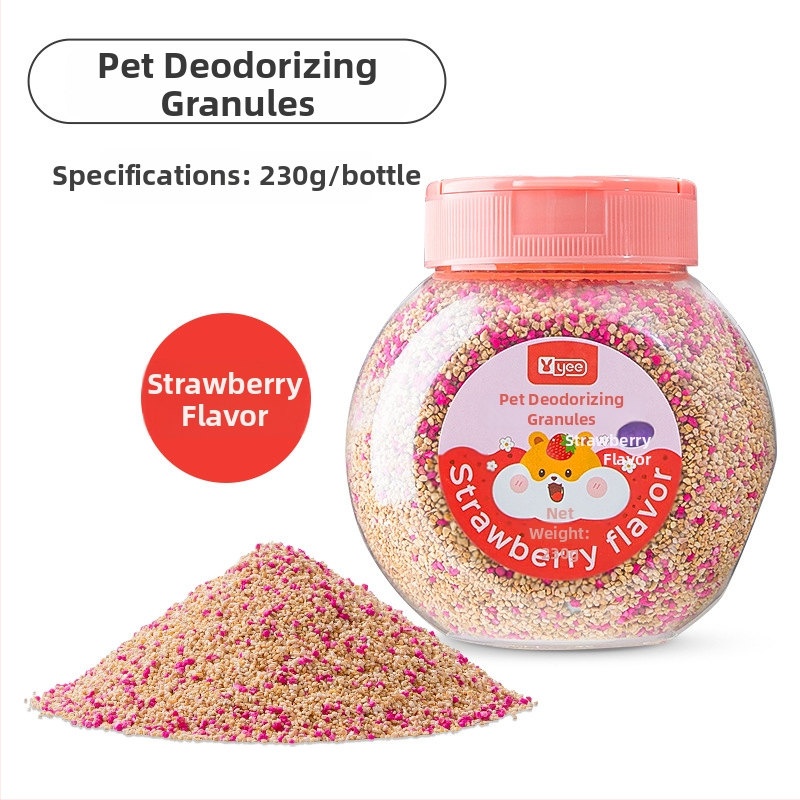 Dezodoračné granule pre klietku pre hamster - yee, jemná formula, dezodorizácia prostredia, 1 krabička