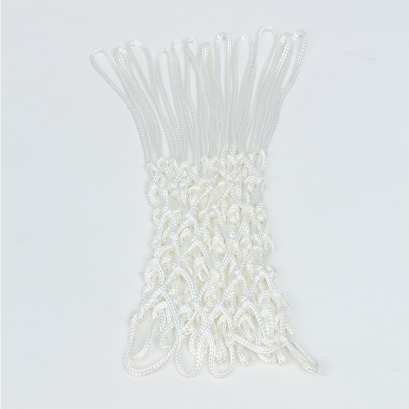 Полиестерно тъкана баскетболна мрежа за тренировки, марка Xin Qiangsheng, 0,35 кг, персонализирана, съвместима с баскетболен пост/щанга