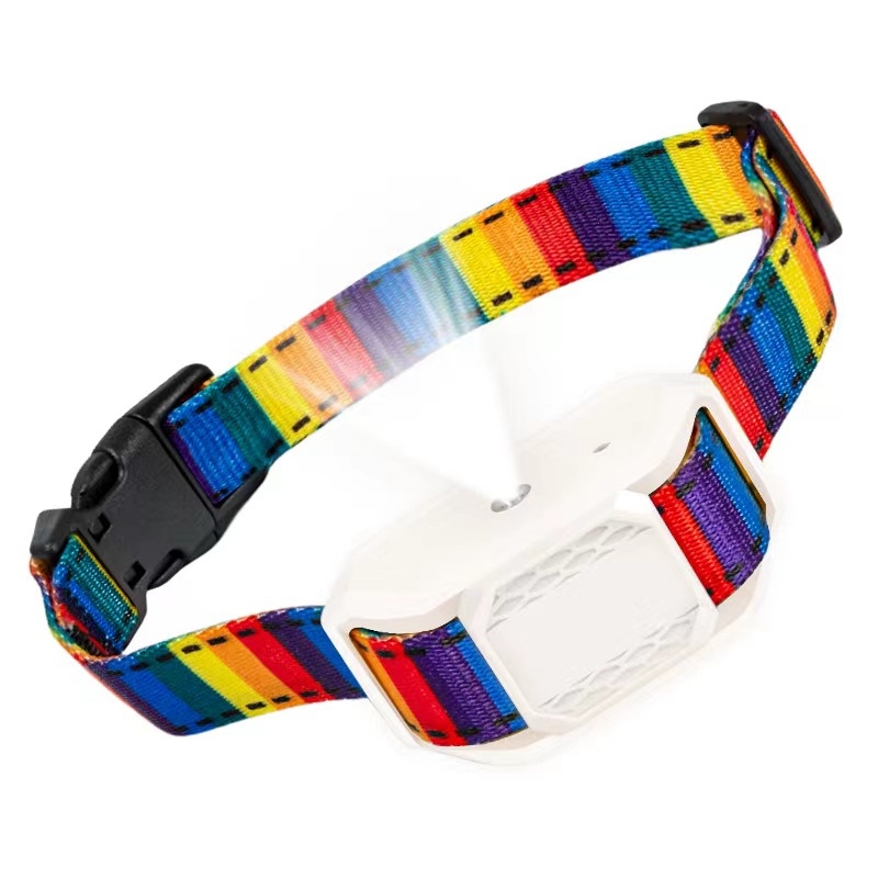 Умен тренировъчен нашийник за кучета с автоматично пръскане за спиране на лаенето (Марка: Peikangqi; Материал: ABS; Приложимо за: кучета; Функция звука: предупредителен сигнал първо, после пръскане)