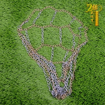 Plasă baschet metalică cu lanț pentru post/ramă, 650 g/bucată, cod material 20480850006, brand Xin Qiangsheng