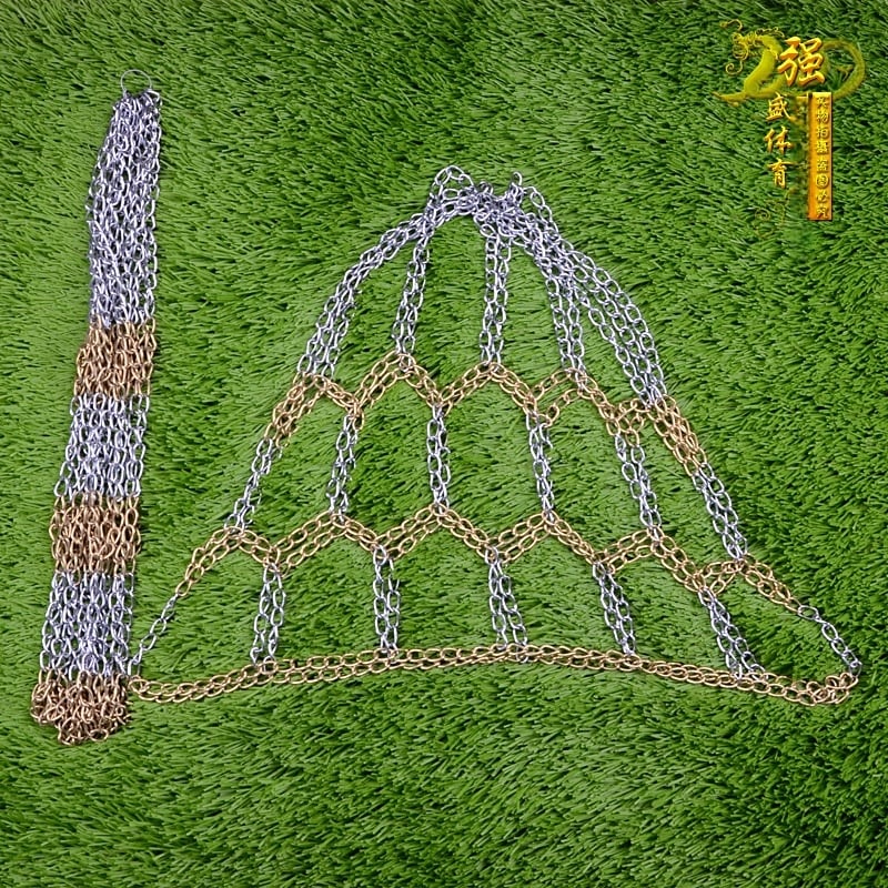 Plasă baschet metalică cu lanț pentru post/ramă, 650 g/bucată, cod material 20480850006, brand Xin Qiangsheng