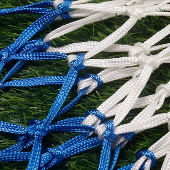 Plasă personalizată pentru coș de baschet, pentru competiții în aer liber, amestec din polipropilenă/poliester, construcție îngroșată, personalizabilă, compatibilă cu cadre standard de baschet