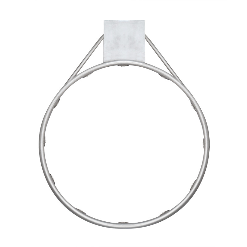 Coș de baschet din oțel inoxidabil cu cârlig întărit, 5 kg, potrivit pentru baschet, fotbal și volei