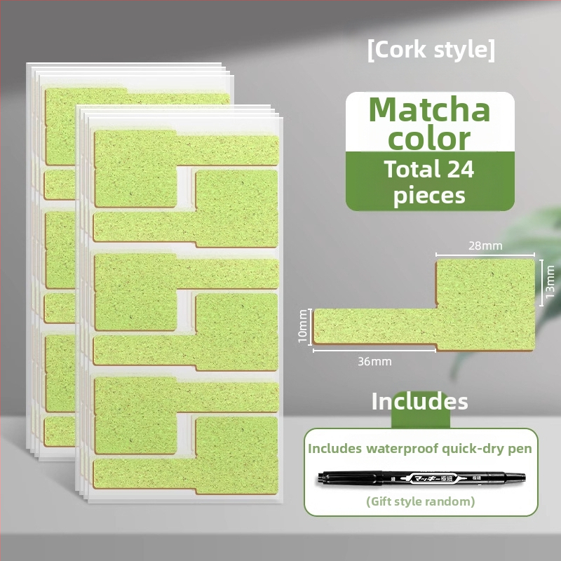 Vodotesná štítka na káble, samolepiaci kraft papier, na ručné označovanie káblov, 100 štítkov