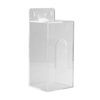 Cutie de depozitare din acrilic, montată pe perete, pentru măști și mănuși — capacitate 1 L, organizează măști, mănuși, pălării și acoperitoare pentru pantofi